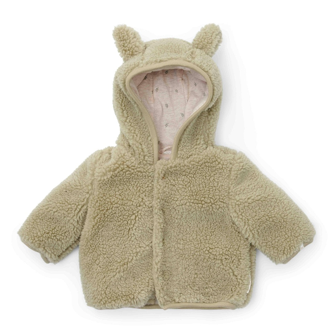 Teddy Jasje Zacht Groen - Pasgeboren Winter Teddy | Little Dutch