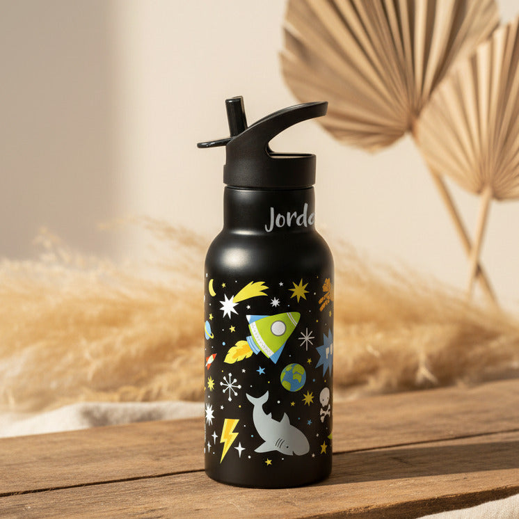 Trinkflasche Edelstahl - Galaxy | A Little Lovely Company