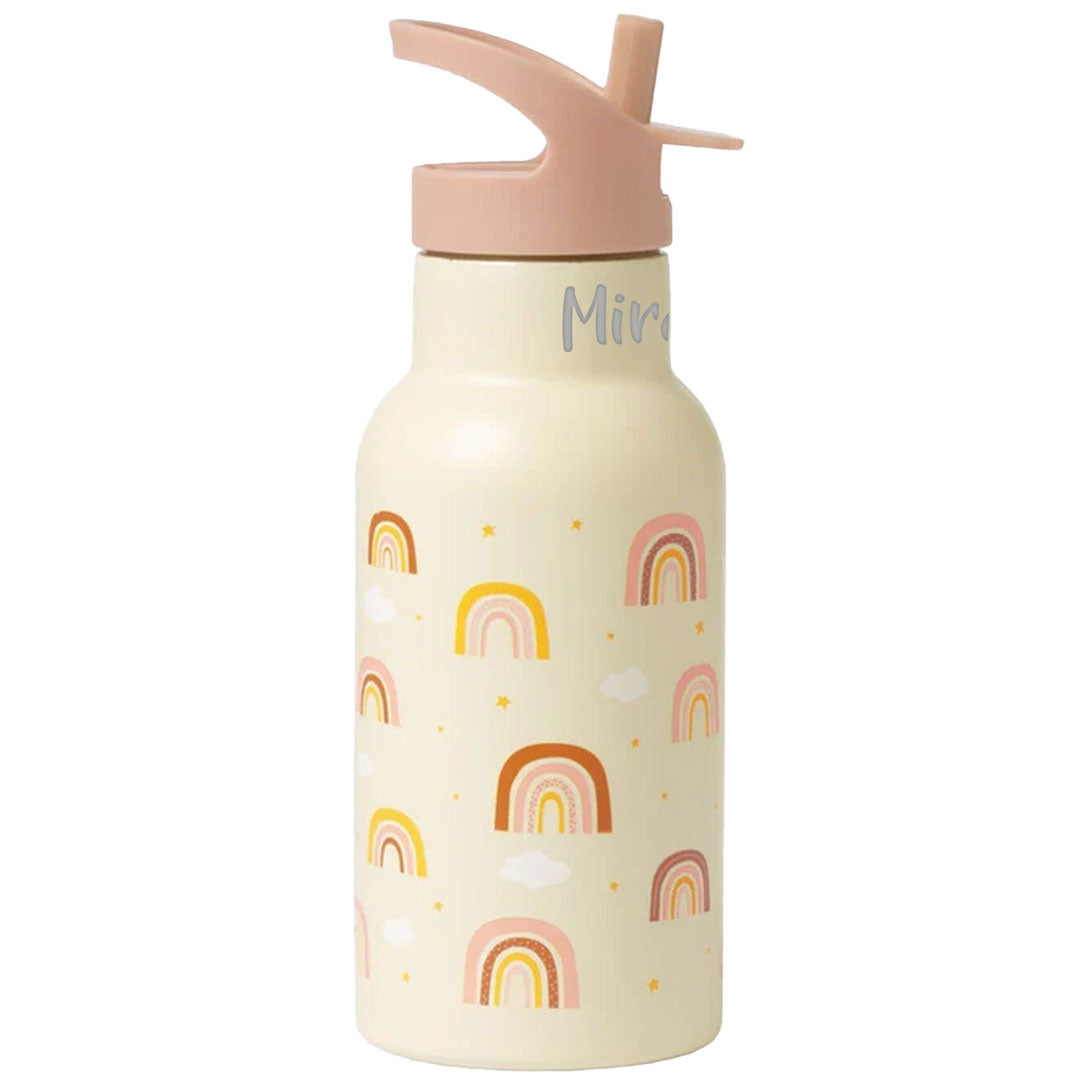 Trinkflasche Edelstahl - Regenbogen | A Little Lovely Company
