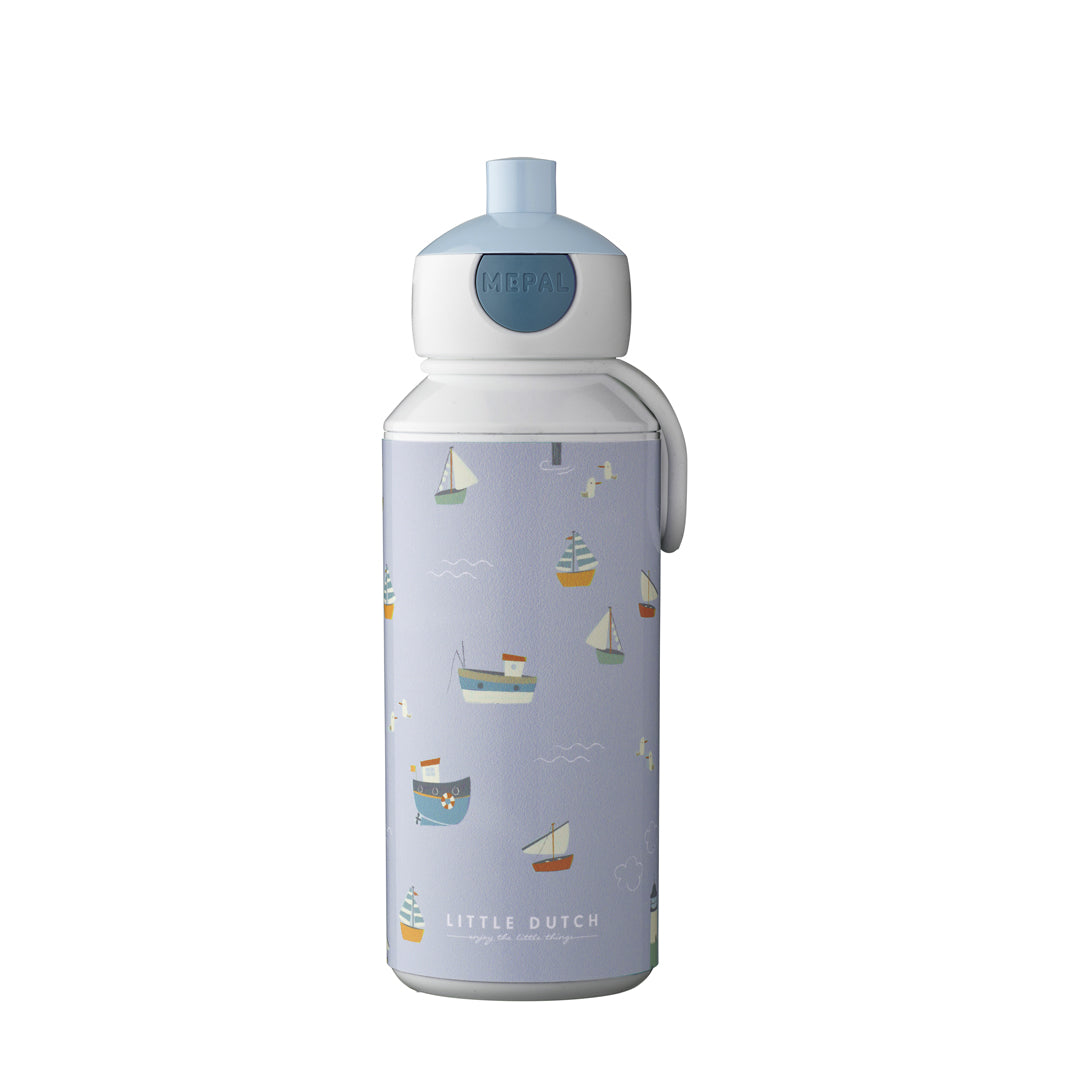 Trinkflasche Pop-up Sailors Bay | Little Dutch x Mepal