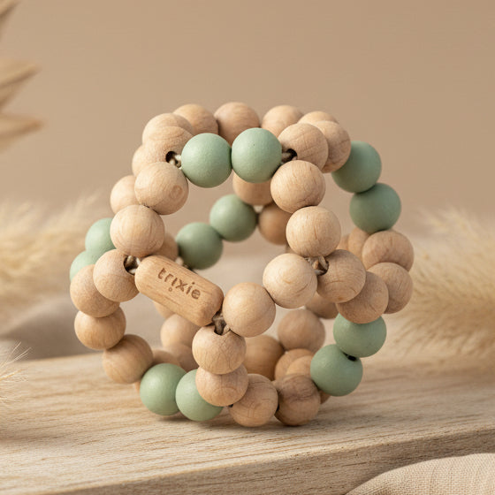Houten kralenbal - Mint | Trixie