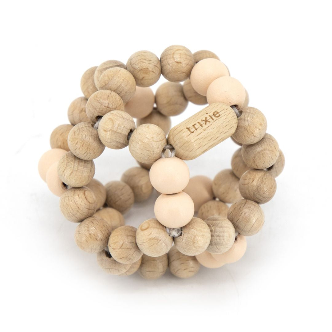 Ball wooden beads - rose | Trixie