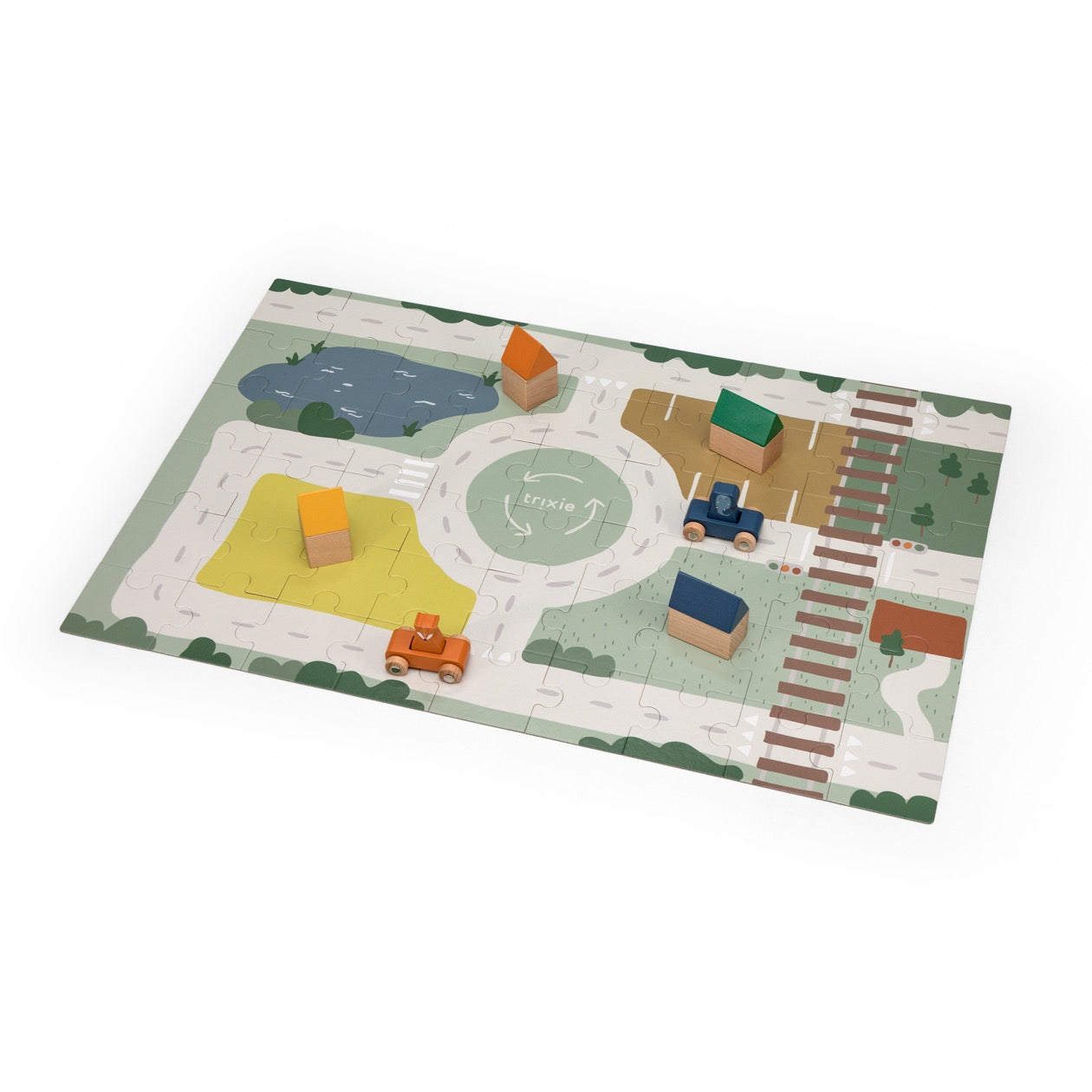 Houten Straatpuzzel | Trixie