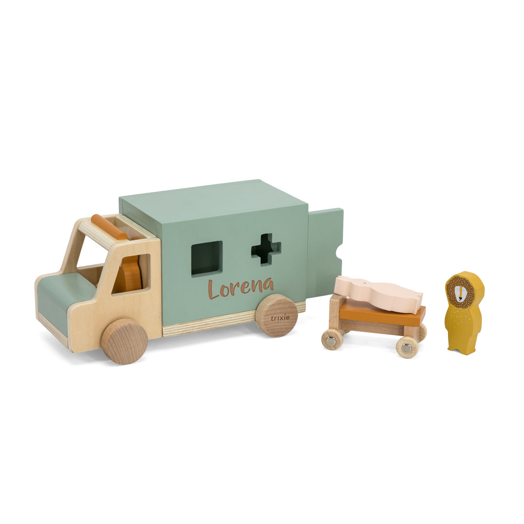 Krankenwagen aus Holz | Trixie