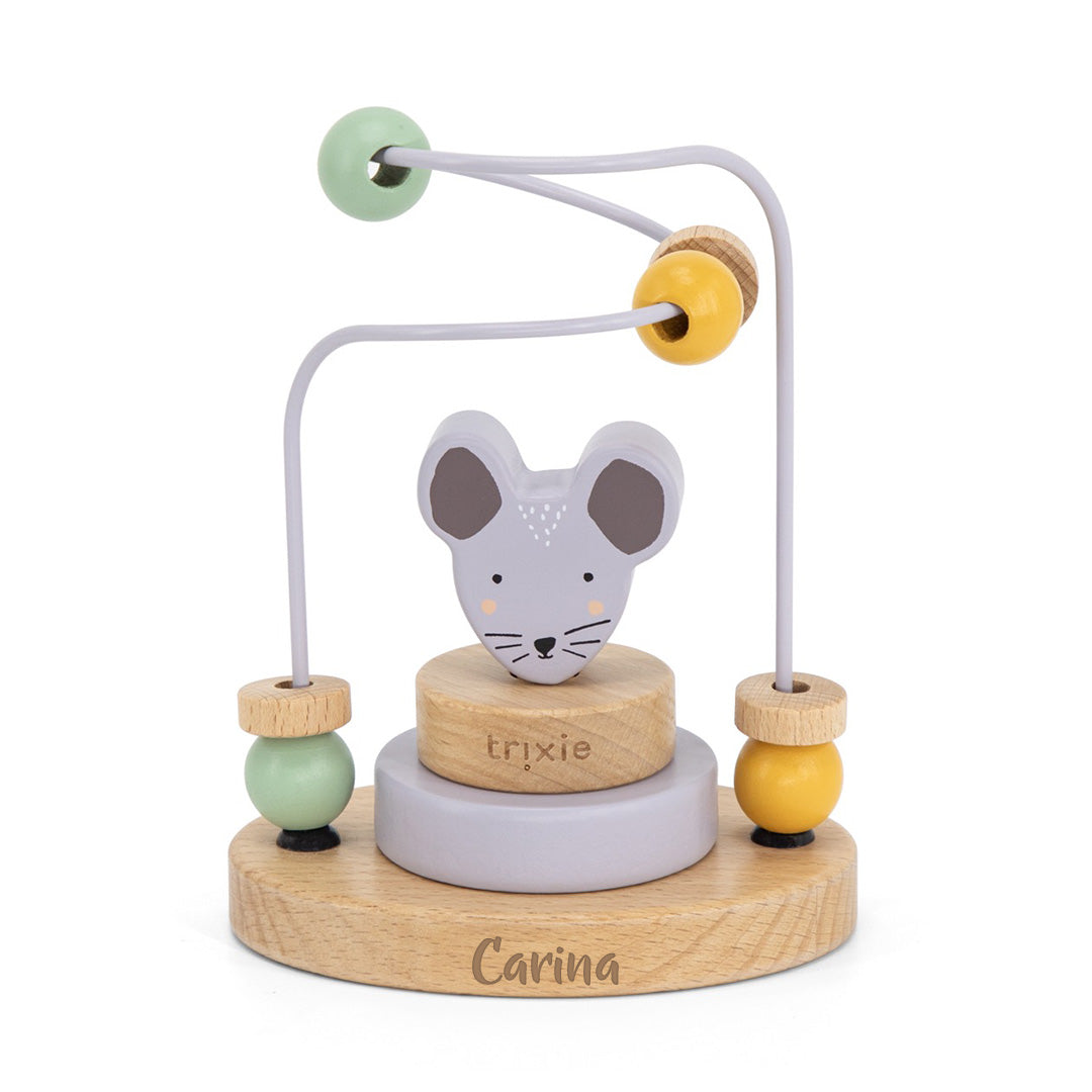 Wooden Motor Skills Loop - Mrs. Mouse | Trixie