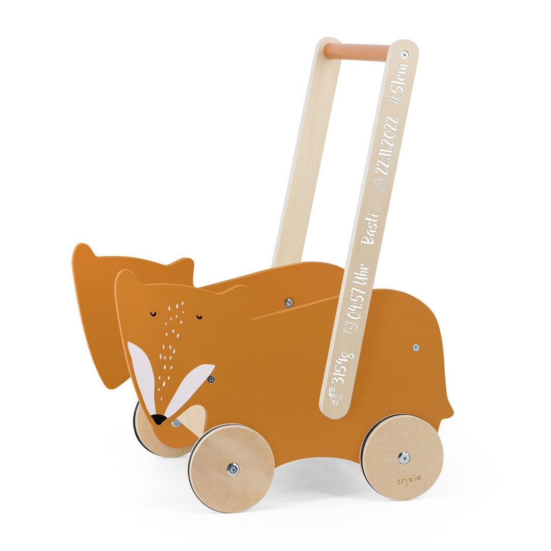 Houten Loopwagen - Meneer Vos | Trixie