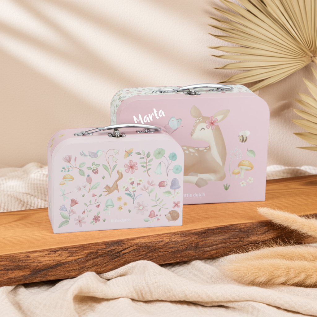 Kofferset Fairy Garden roze | Little Dutch