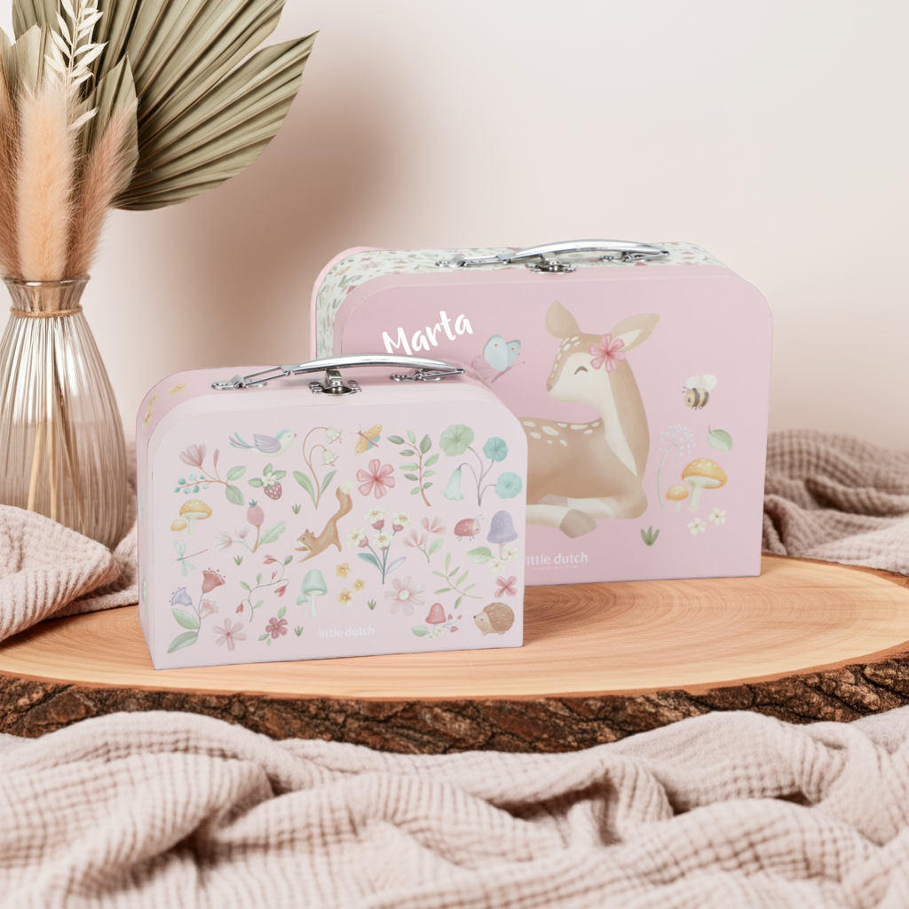 Kofferset Fairy Garden roze | Little Dutch