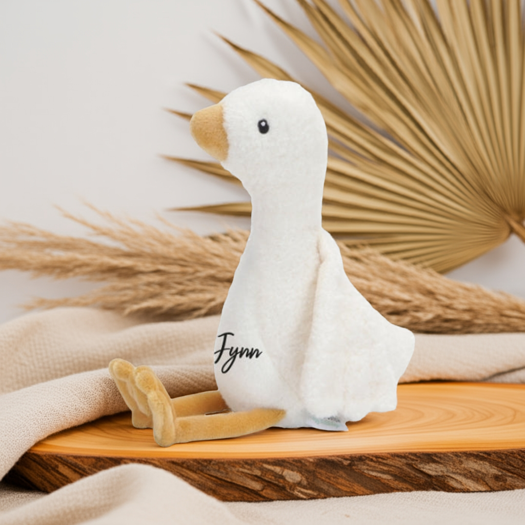 Kuscheltier Little Goose, weiß 20 cm | Little Dutch