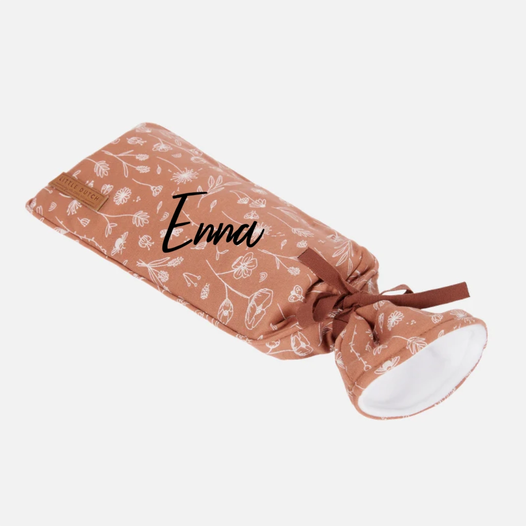 Wärmflaschen-Bezug Wild Flowers Rust | Little Dutch