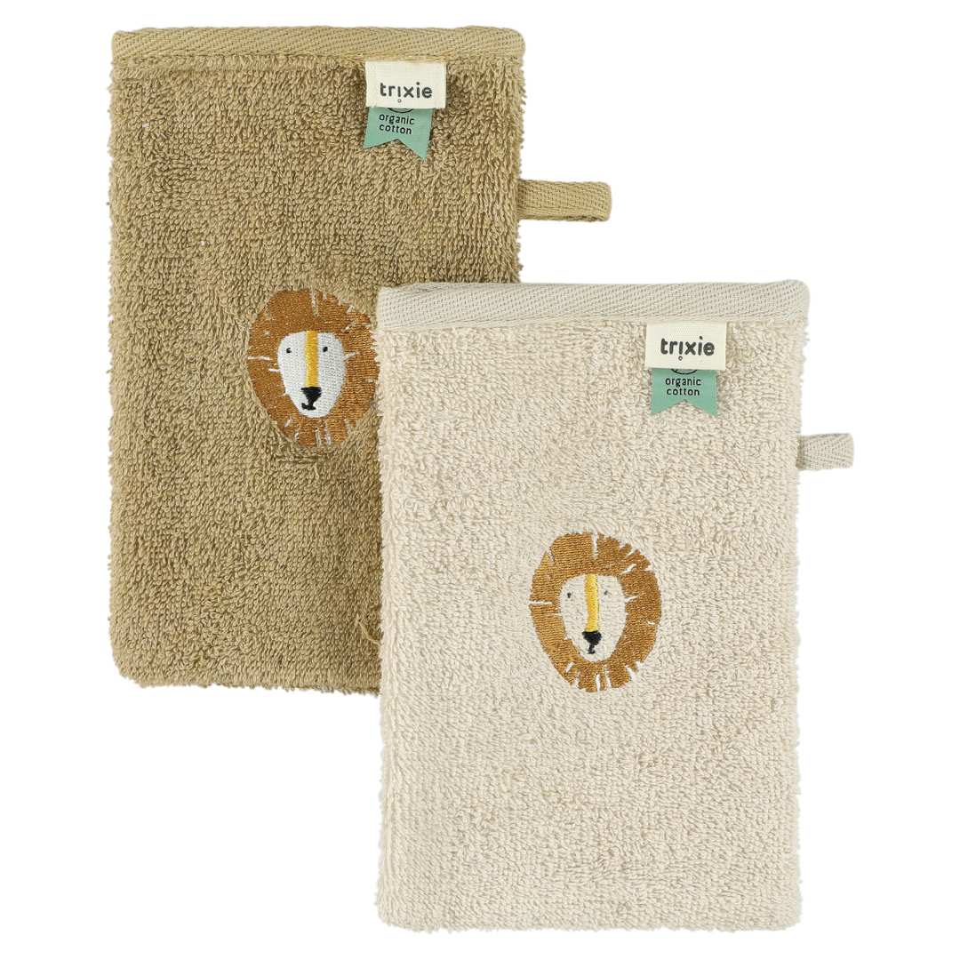 Waschhandschuh 2-pack - Herr Löwe | Trixie