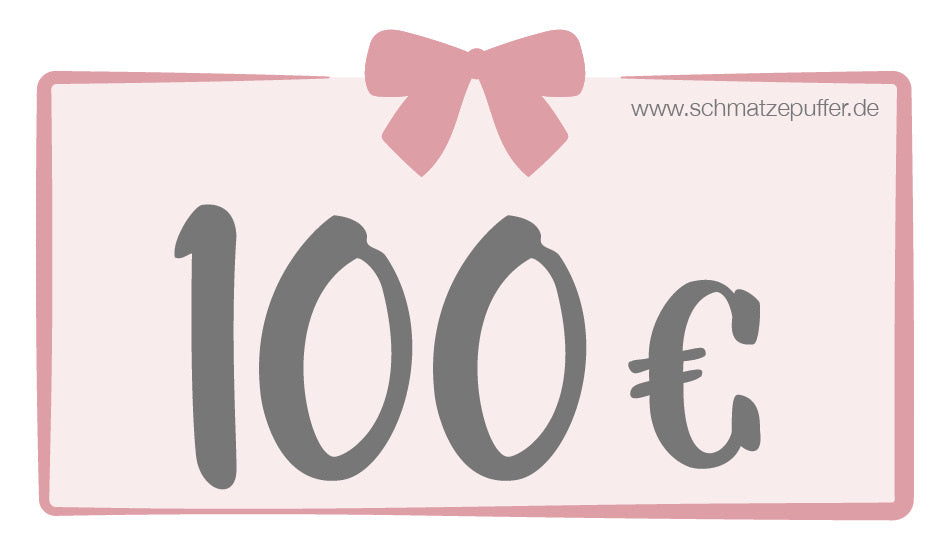 Schmatzepuffer® Geschenkgutschein – das perfekte Geschenk zur Geburt oder Taufe