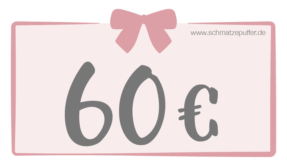 Schmatzepuffer® Geschenkgutschein – das perfekte Geschenk zur Geburt oder Taufe
