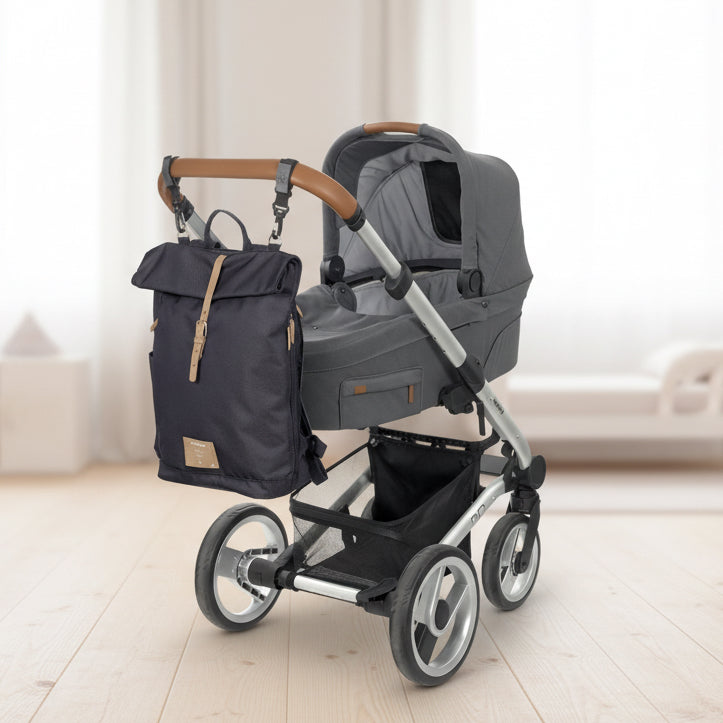 Wickelrucksack - Rolltop Backpack, Denim Blue (Limited Edition) | Lässig