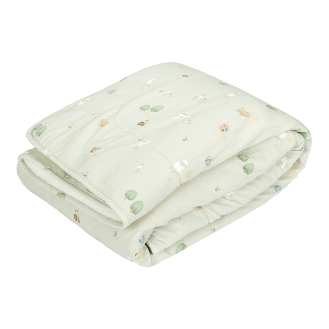 Cradle blanket - Little Farm | Little Dutch