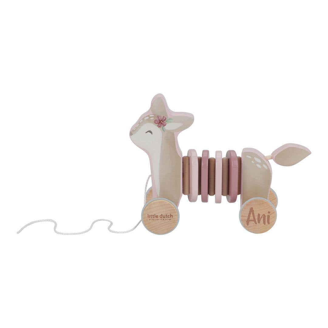 Wackelziehspielzeug Reh Fairy Garden | Little Dutch