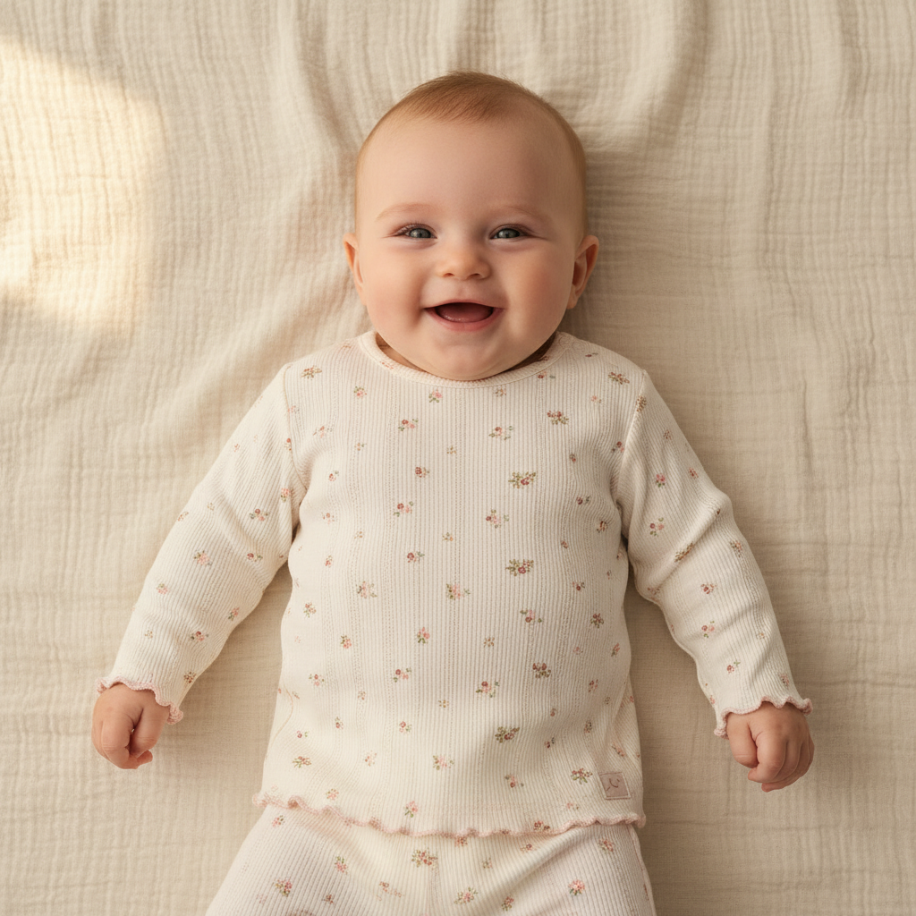 Two-piece pajamas Fairy Blossom - Nightwear | Little Dutch