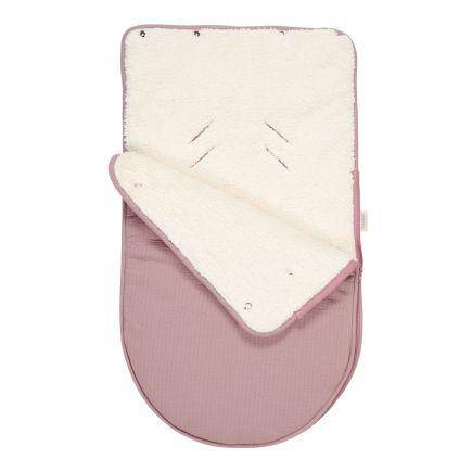 Babyschalen-Fußsack Pure Mauve – Winterfußsack für Maxi-Cosi & Gruppe 0+