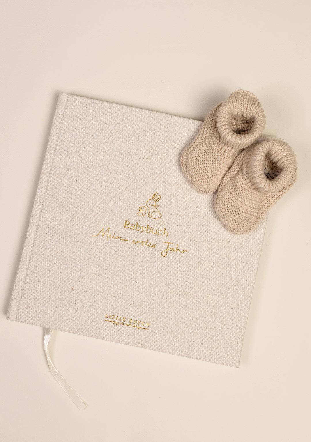 Babytagebuch "Mein erstes Lebensjahr" Bunny - deutsch | Little Dutch
