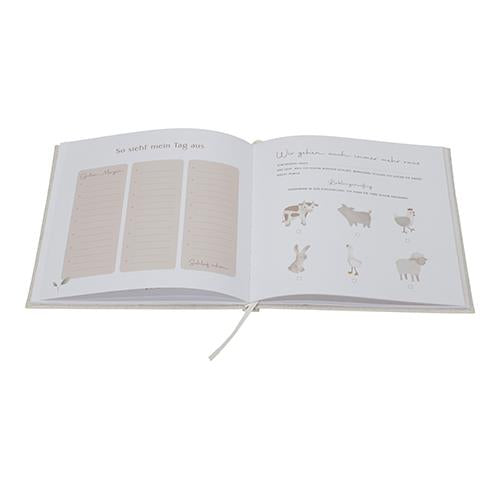 Babytagebuch "Mein erstes Lebensjahr" Bunny - deutsch | Little Dutch
