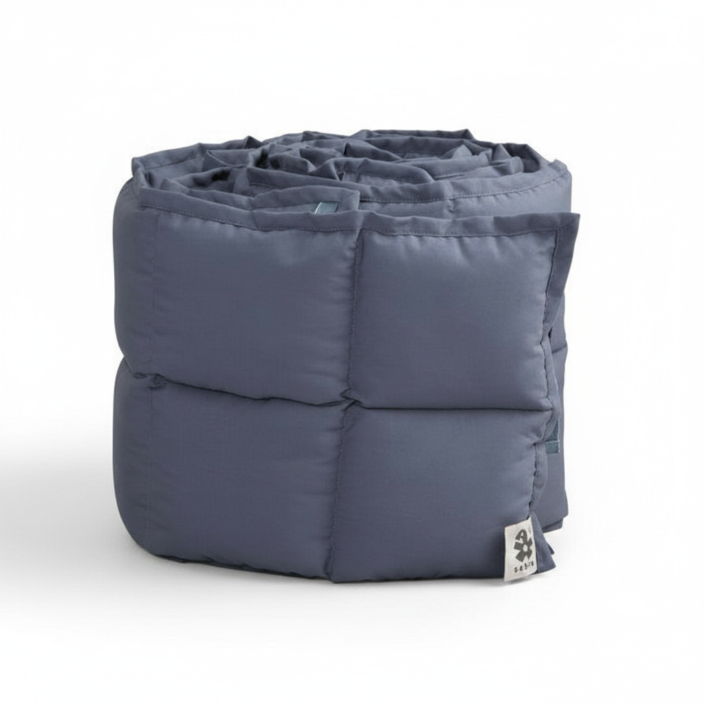 Bettnestchen, kapok, nordic blue | Sebra