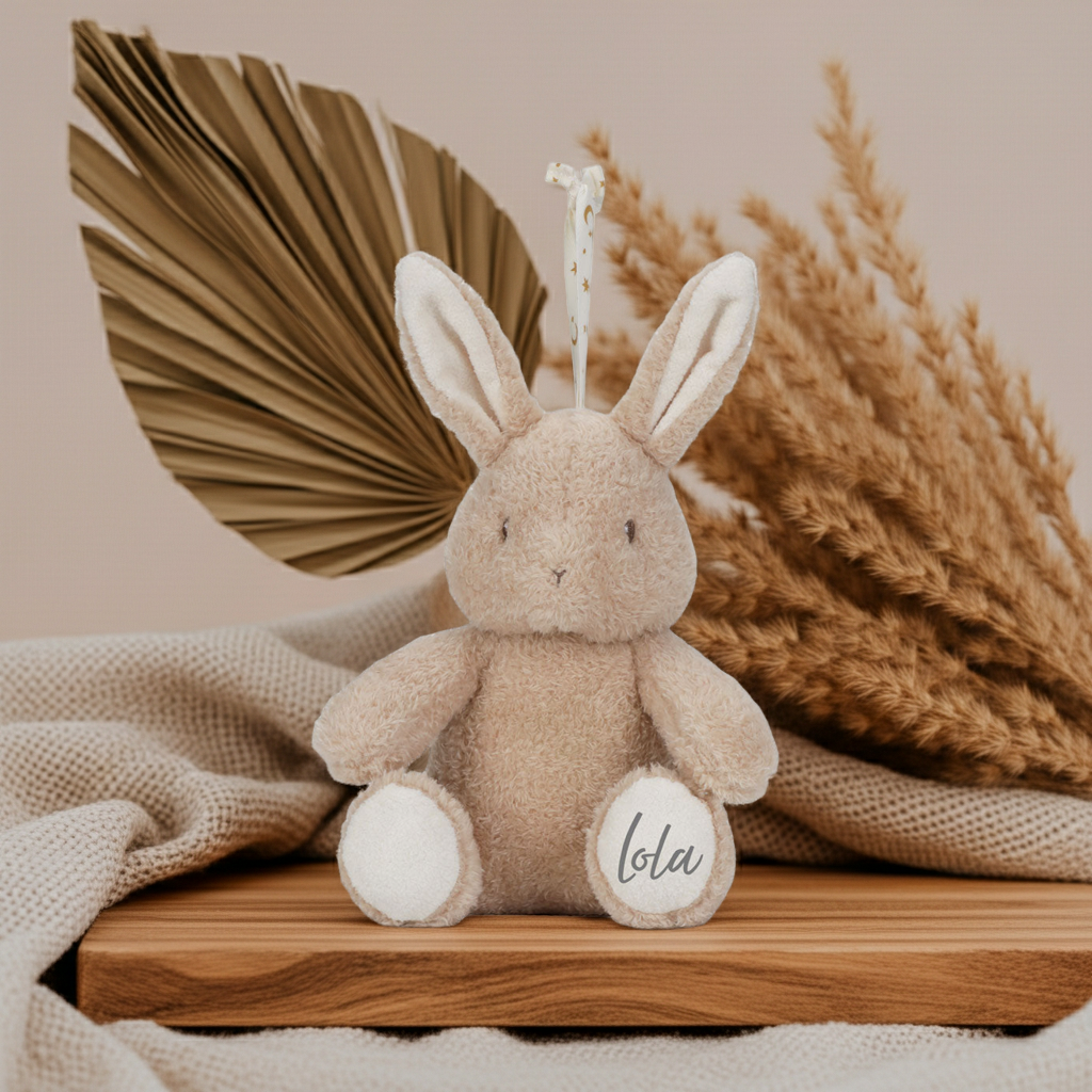 Kuschel-Hase Licht & Sound GRS | Little Dutch