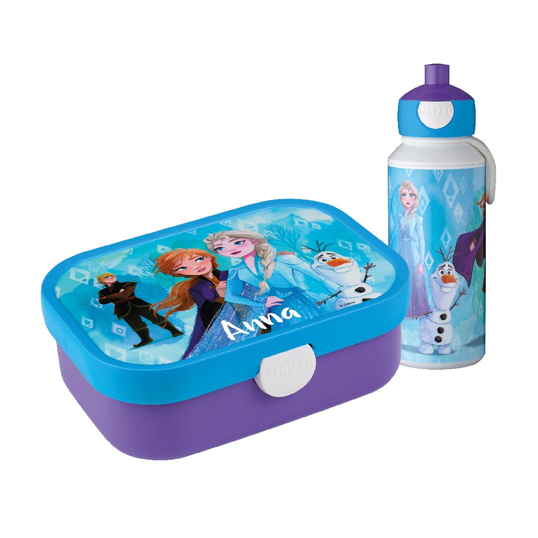 Frozen 2 lunch set, lunch box and pop-up bottle | Mepal