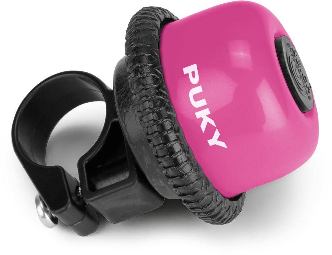 Draaibare ringbel voor loopfietsen en steps roze | PUKY