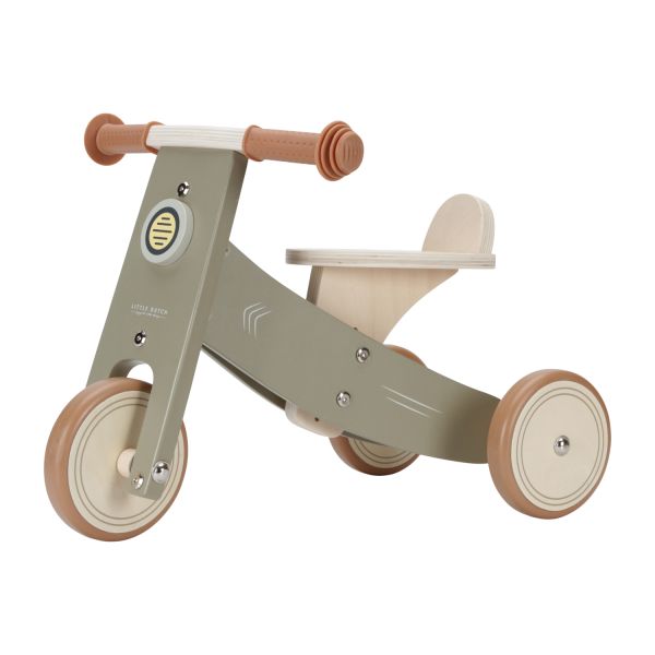 Dreirad Holz, Olive | Little Dutch