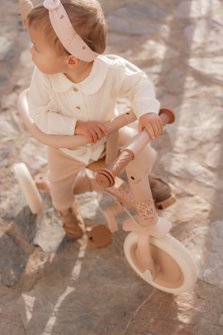 Tricycle 4-in-1 Fairy Floral, Pink | Little Dutch