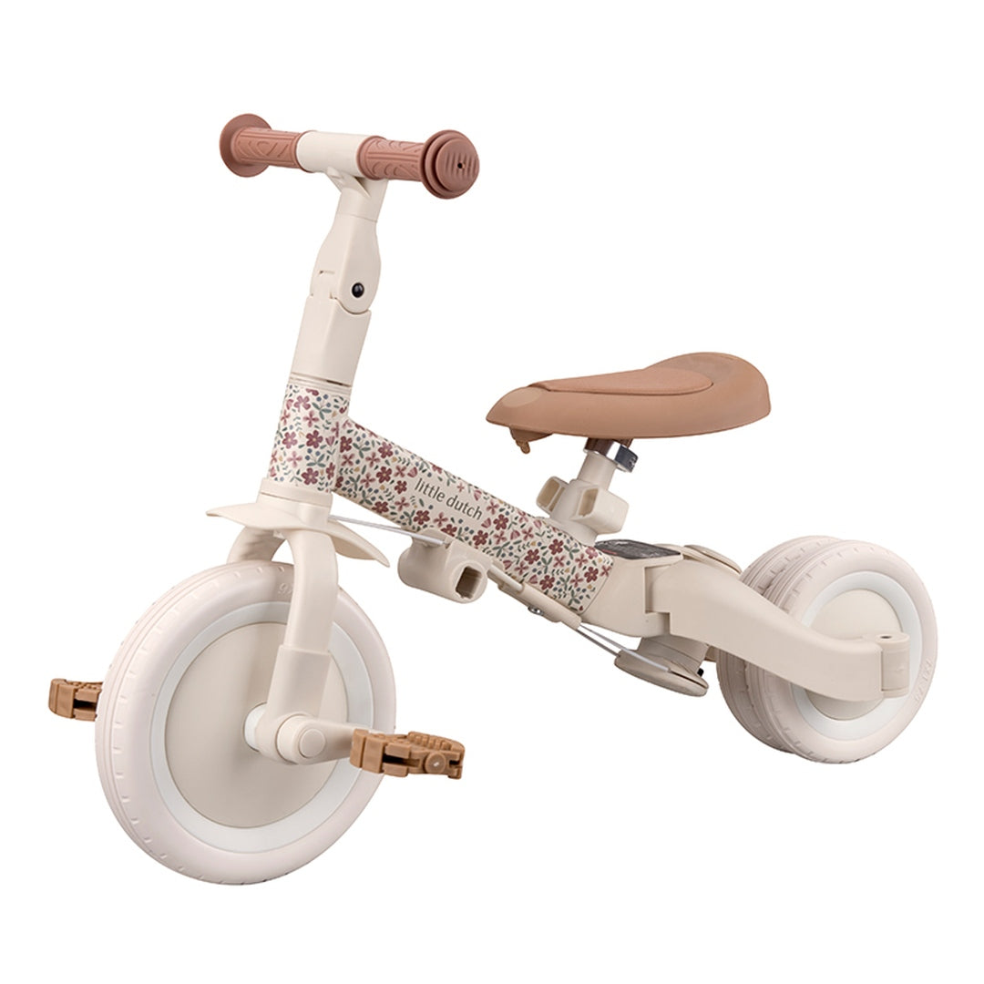 Tricycle 4-in-1 Sunny Flower, Offwhite | Little Dutch