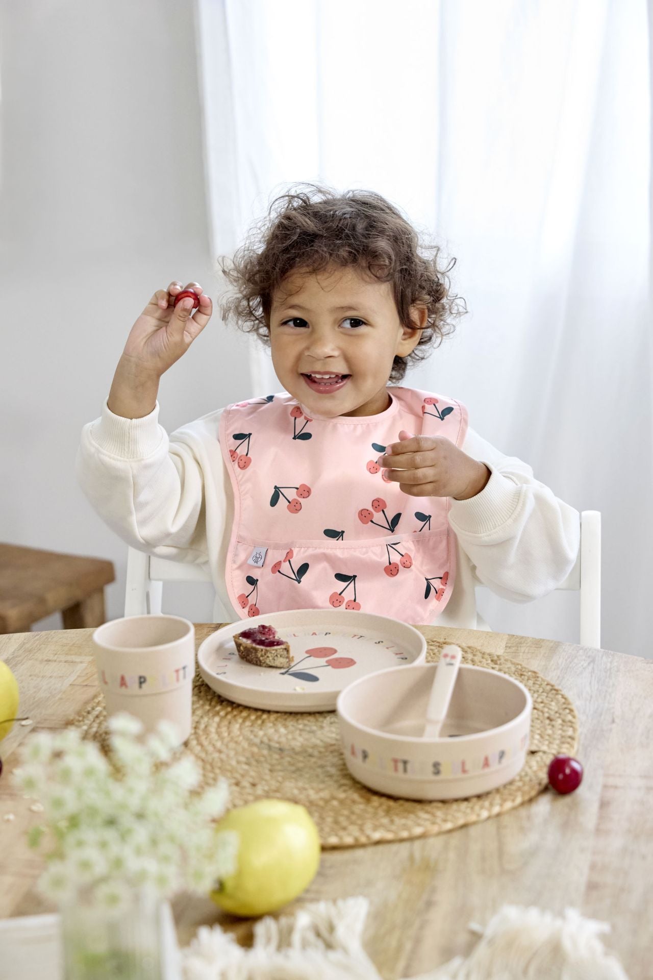 Kindergeschirr Set Happy Fruits - Cherry | Lässig