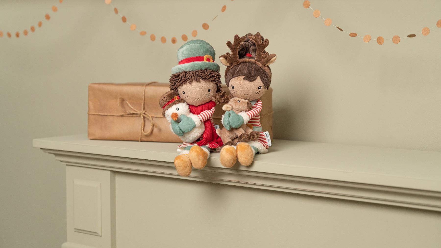 Kuschelpuppe Winter Evi 35 cm | Little Dutch