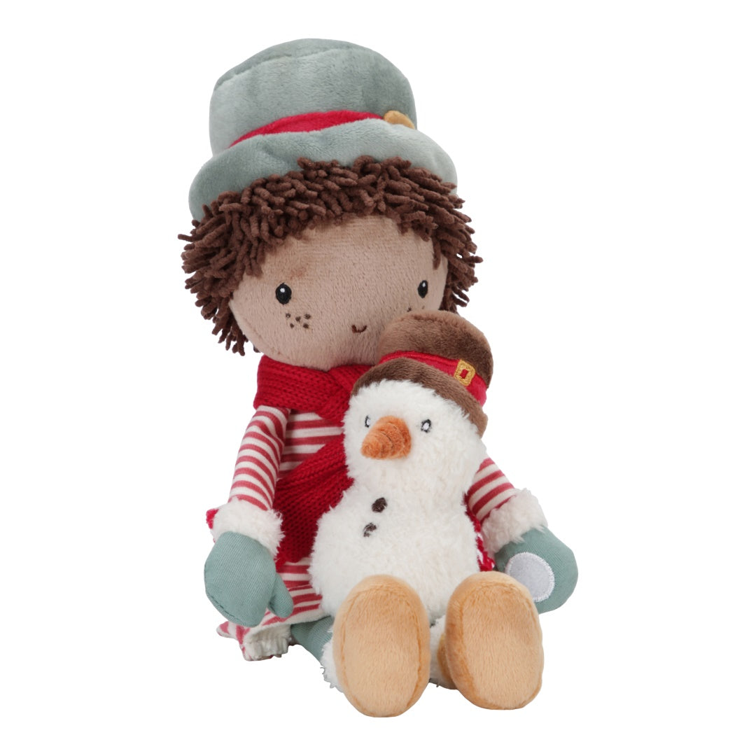 Christmas cuddly doll Jake 35 cm | Little Dutch