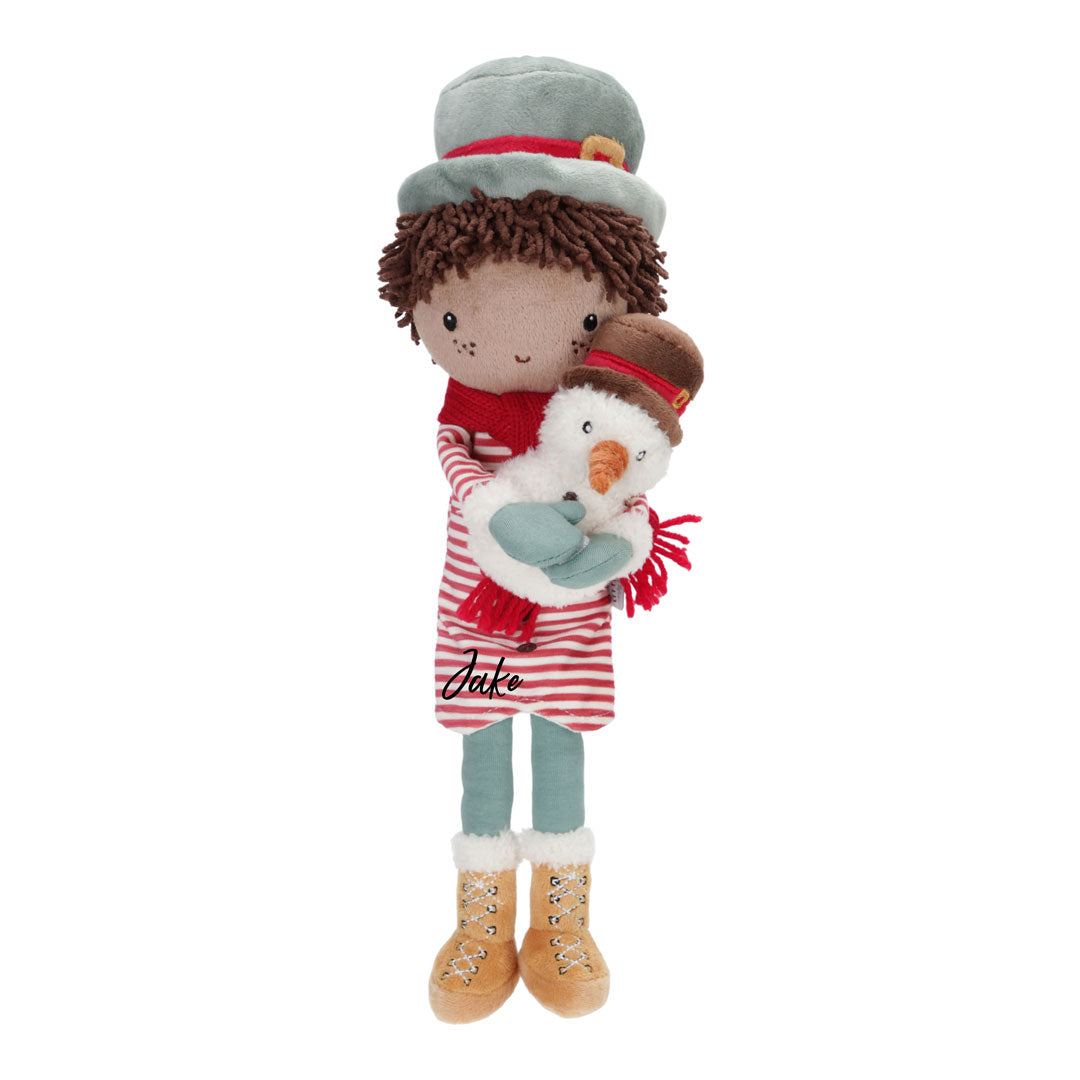 Christmas cuddly doll Jake 35 cm | Little Dutch