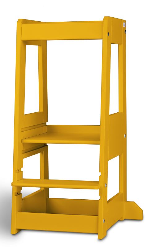 Learning tower Felix - Learning Tower - Gelb | Tissi® by Schmatzepuffer® "personalized"