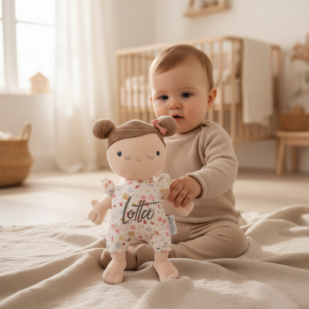 baby-mit-personalisierter-kuschelpuppe-name-erinnerungsgeschenk-zur-geburt-schmatzepuffer