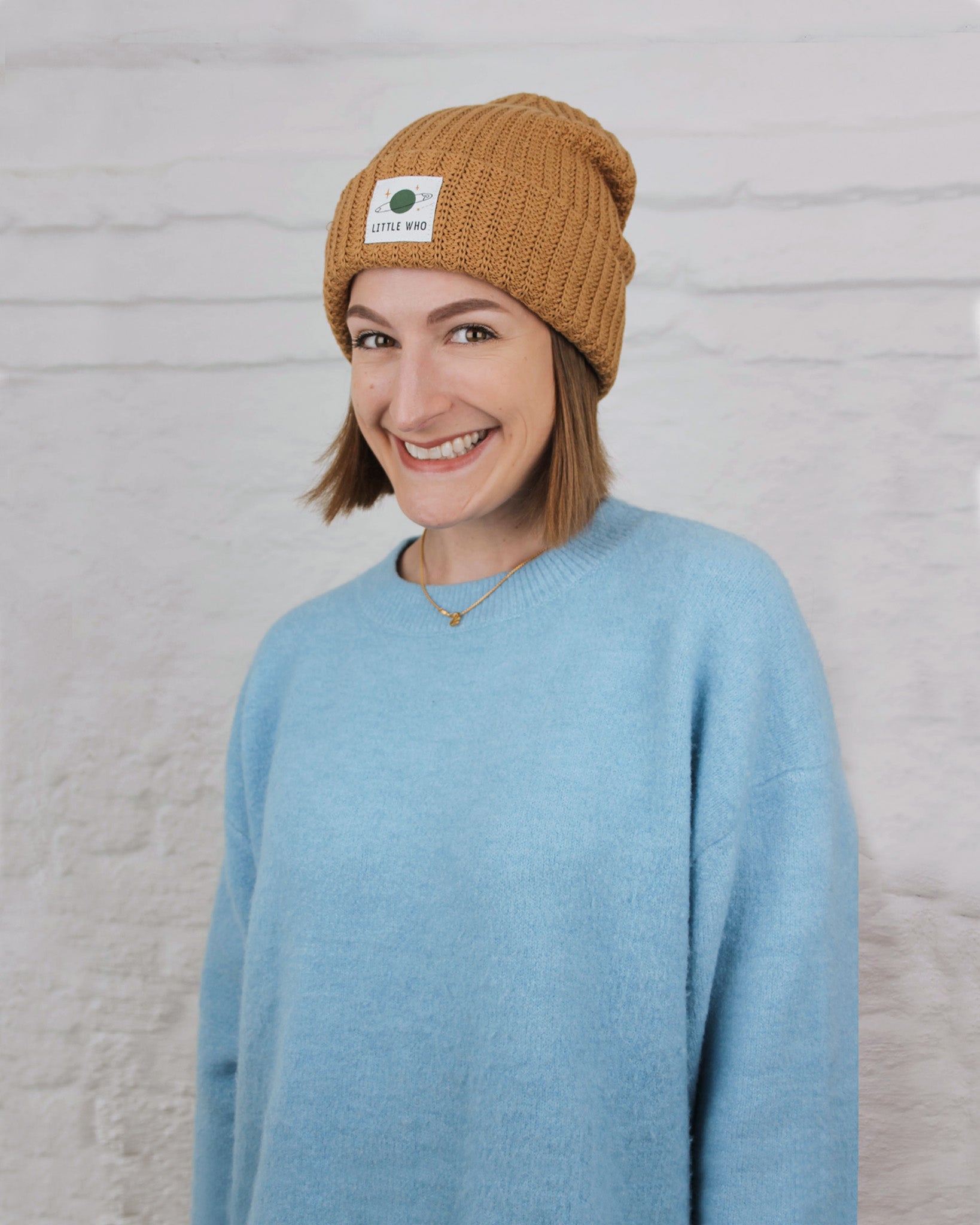 Adult Hat Honey Yellow One Size | Little Who