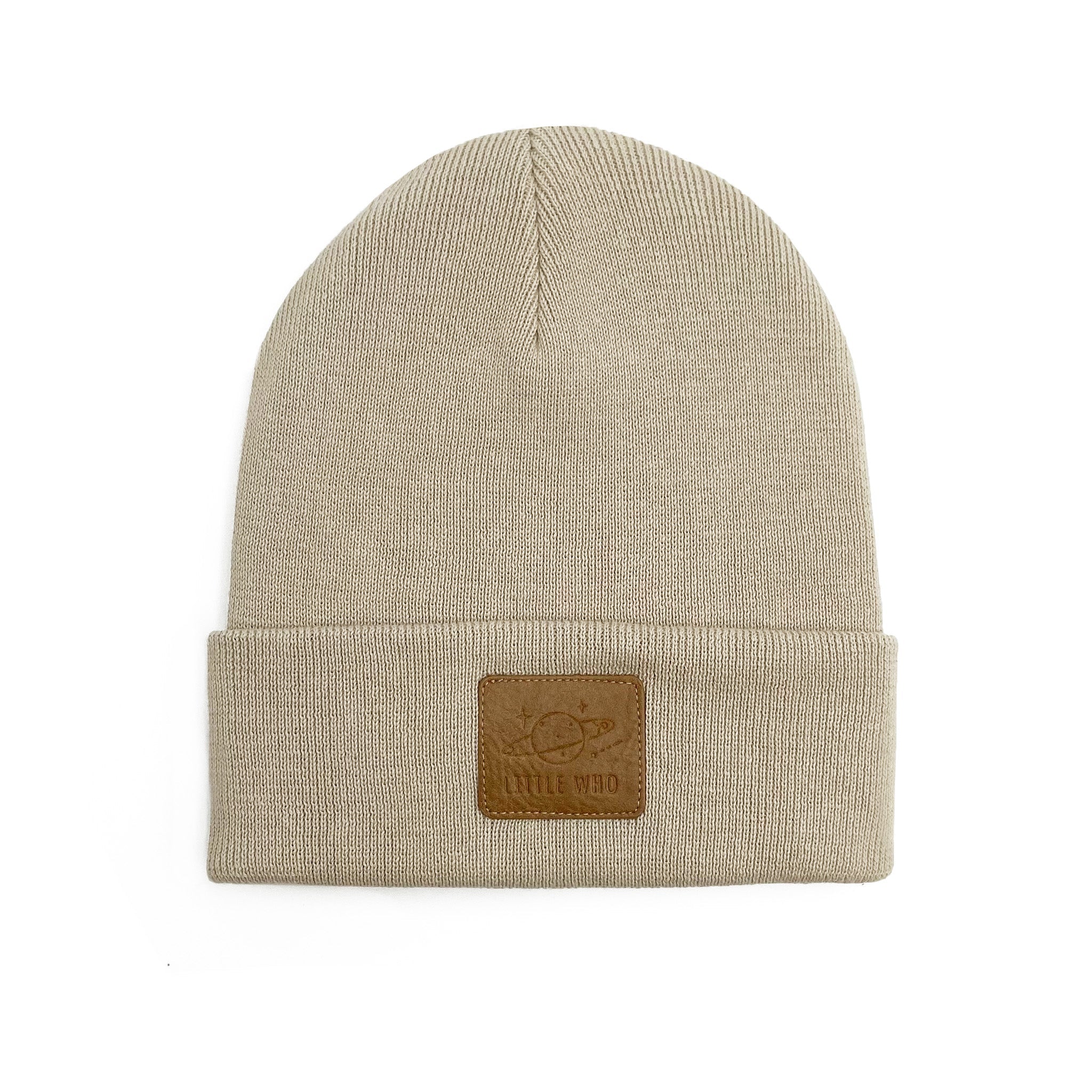 Adult Hat Sand Beige One Size | Little Who