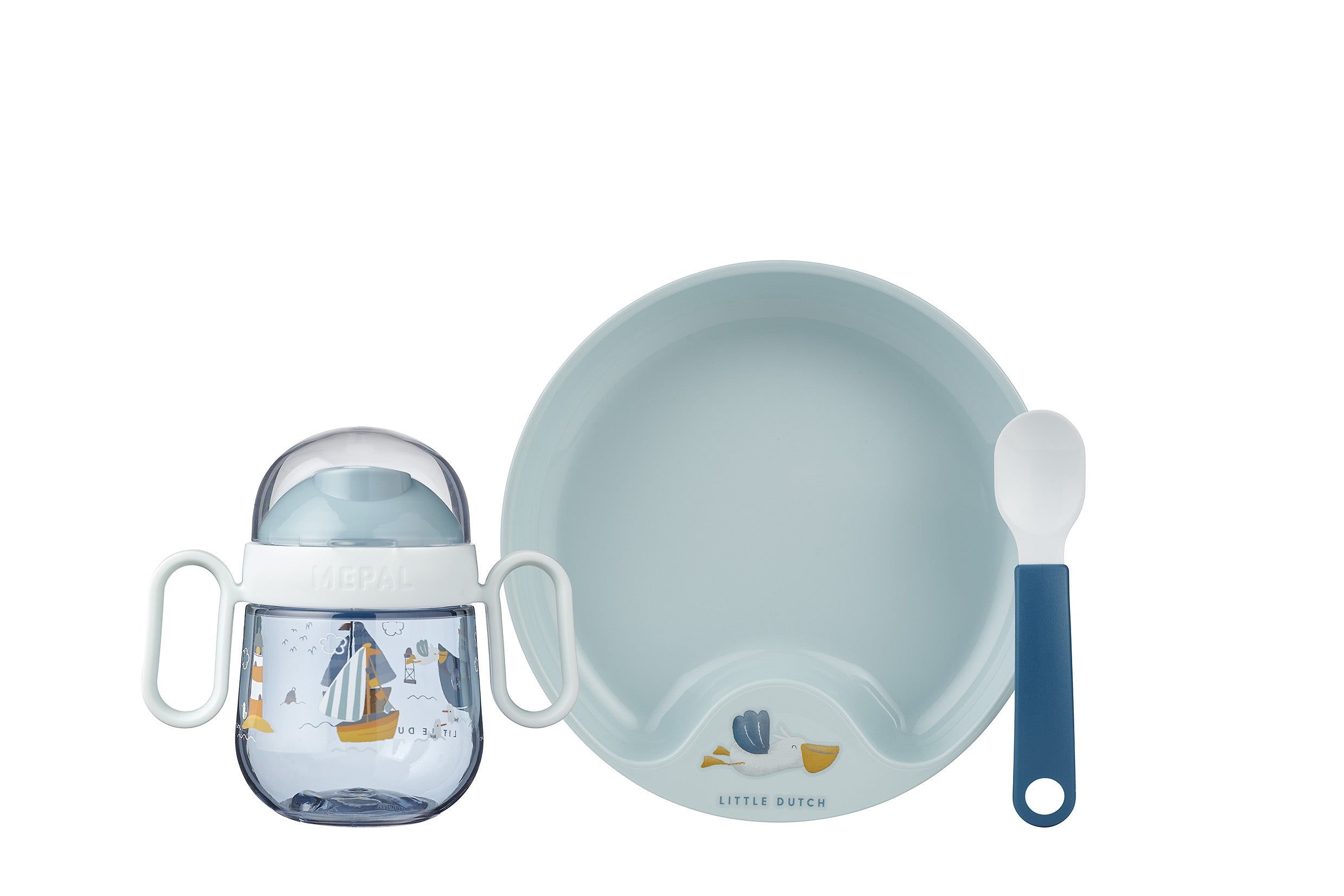 Babygeschirr-Set Mio 3-teilig - Sailors Bay | Little Dutch x Mepal