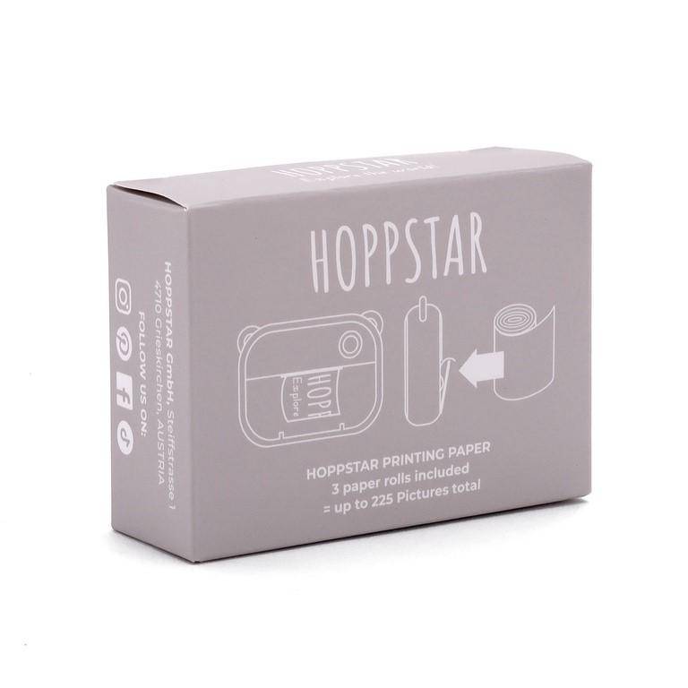 Papierrollen 3er Nachfüllpack für Kamera white | Hoppstar
