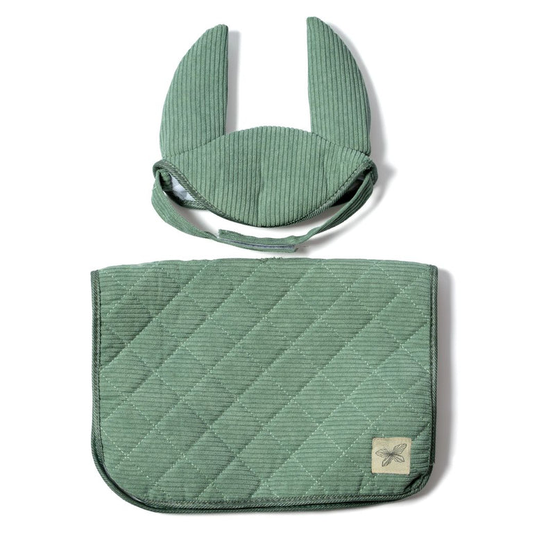 Saddle pad & hood green | byAstrup