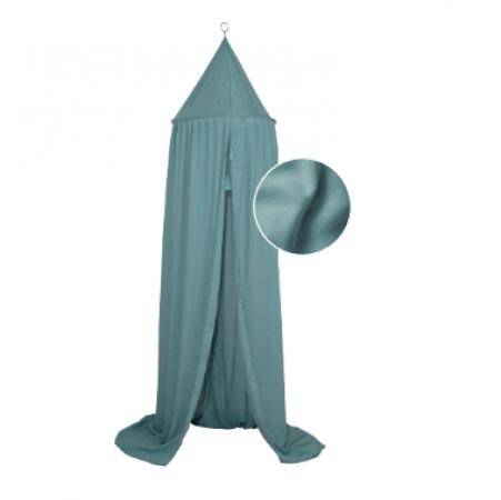 Bed canopy mosquito net Pure Blue | Little Dutch