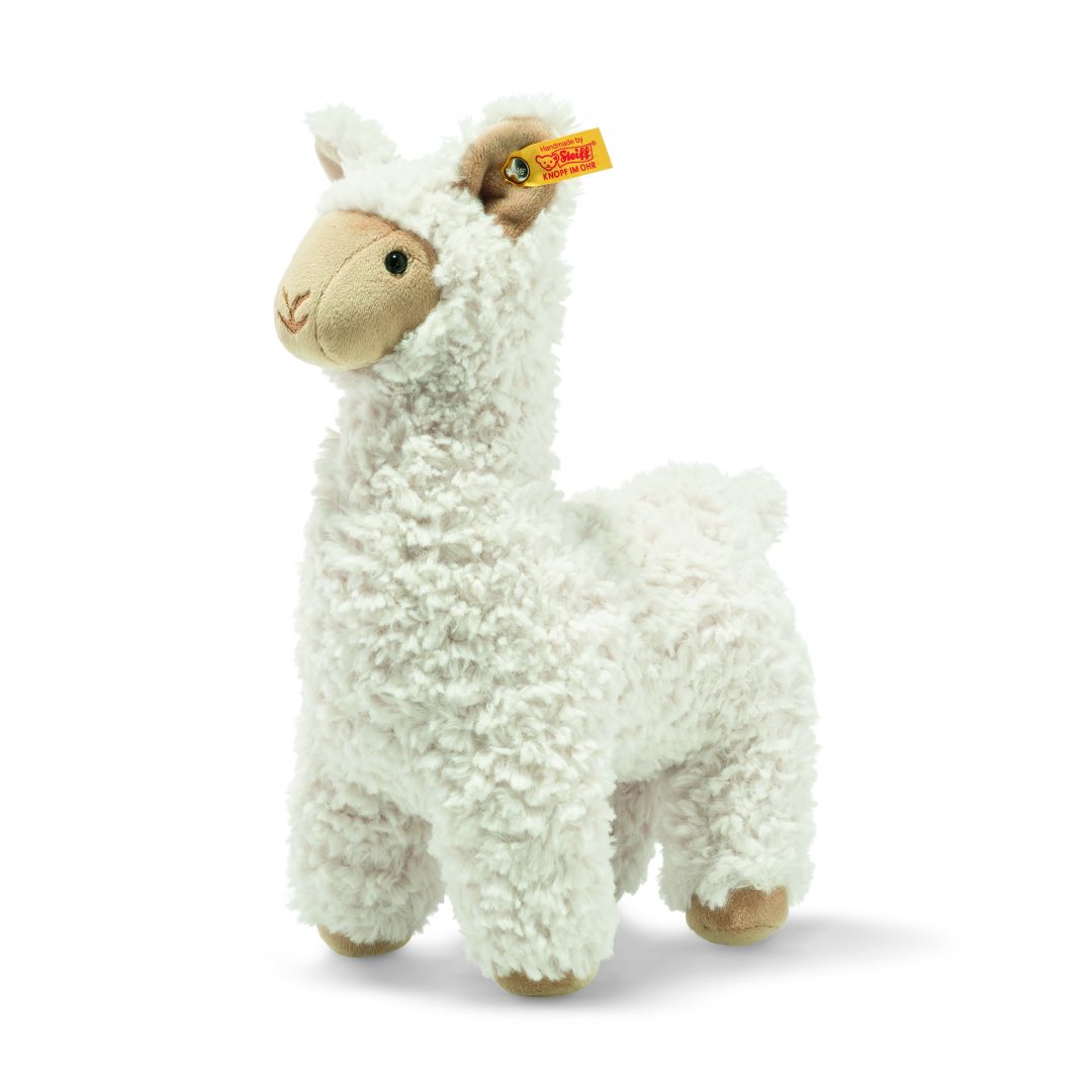 Cuddly toy Lama Leandro, cream 29 cm | Steiff