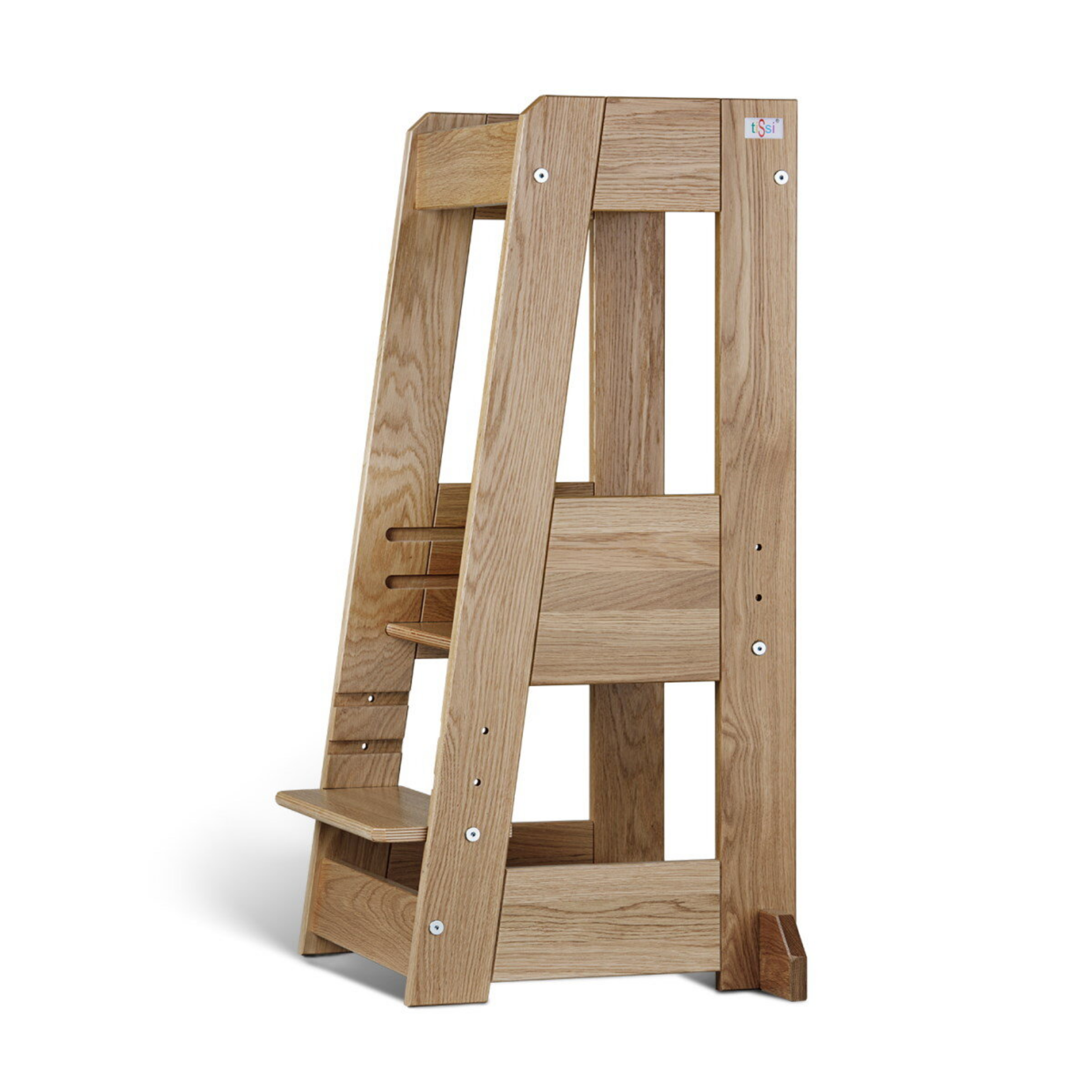 Learning tower Felix - Learning Tower - Wood oak | Tissi® by Schmatzepuffer® "personalized"