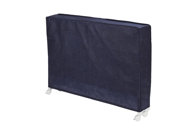 Opvouwbare bedbeschermhoes blauw | Tissi