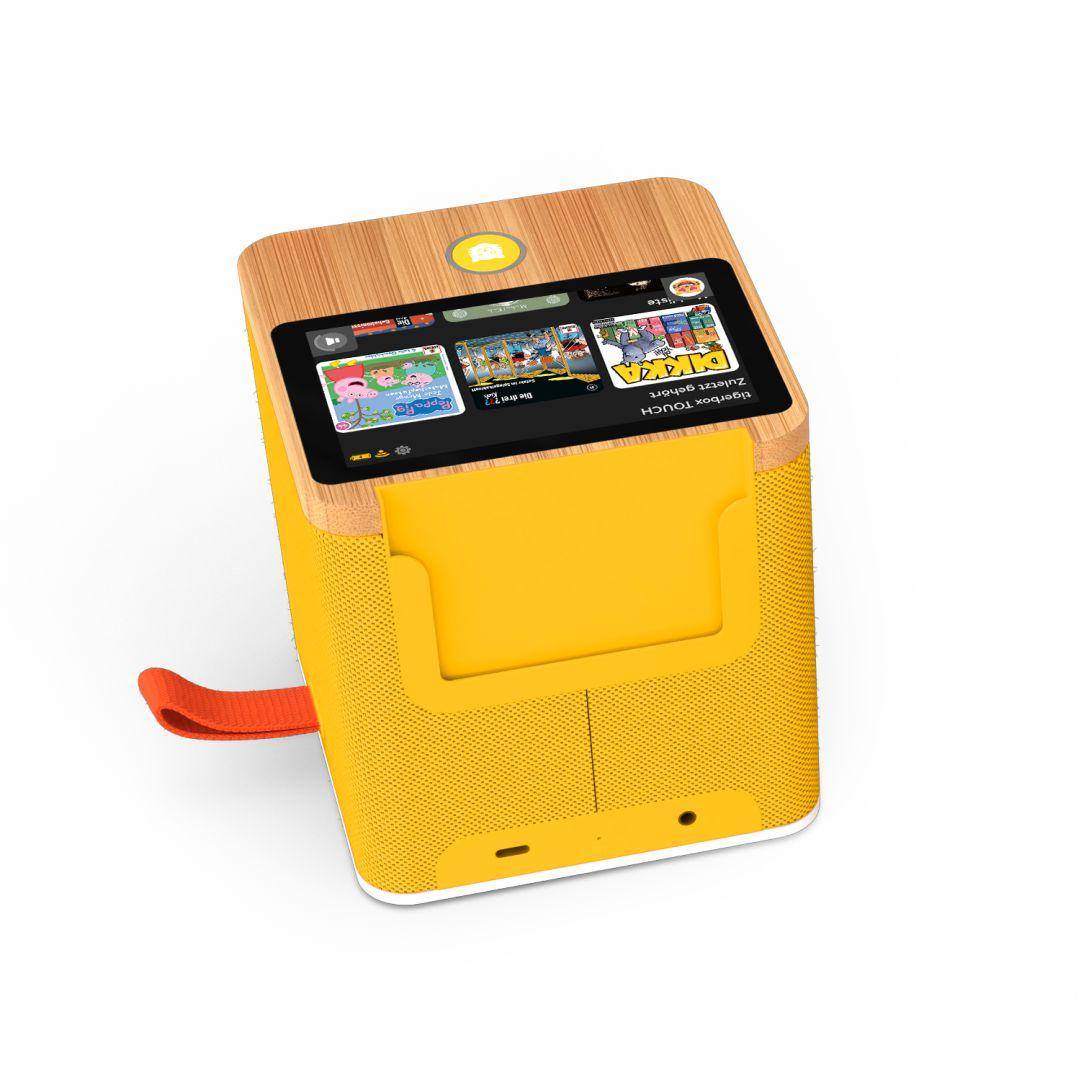 tigerbox TOUCH PLUS gelb Bluetooth | by Schmatzepuffer® "personalisierbar"