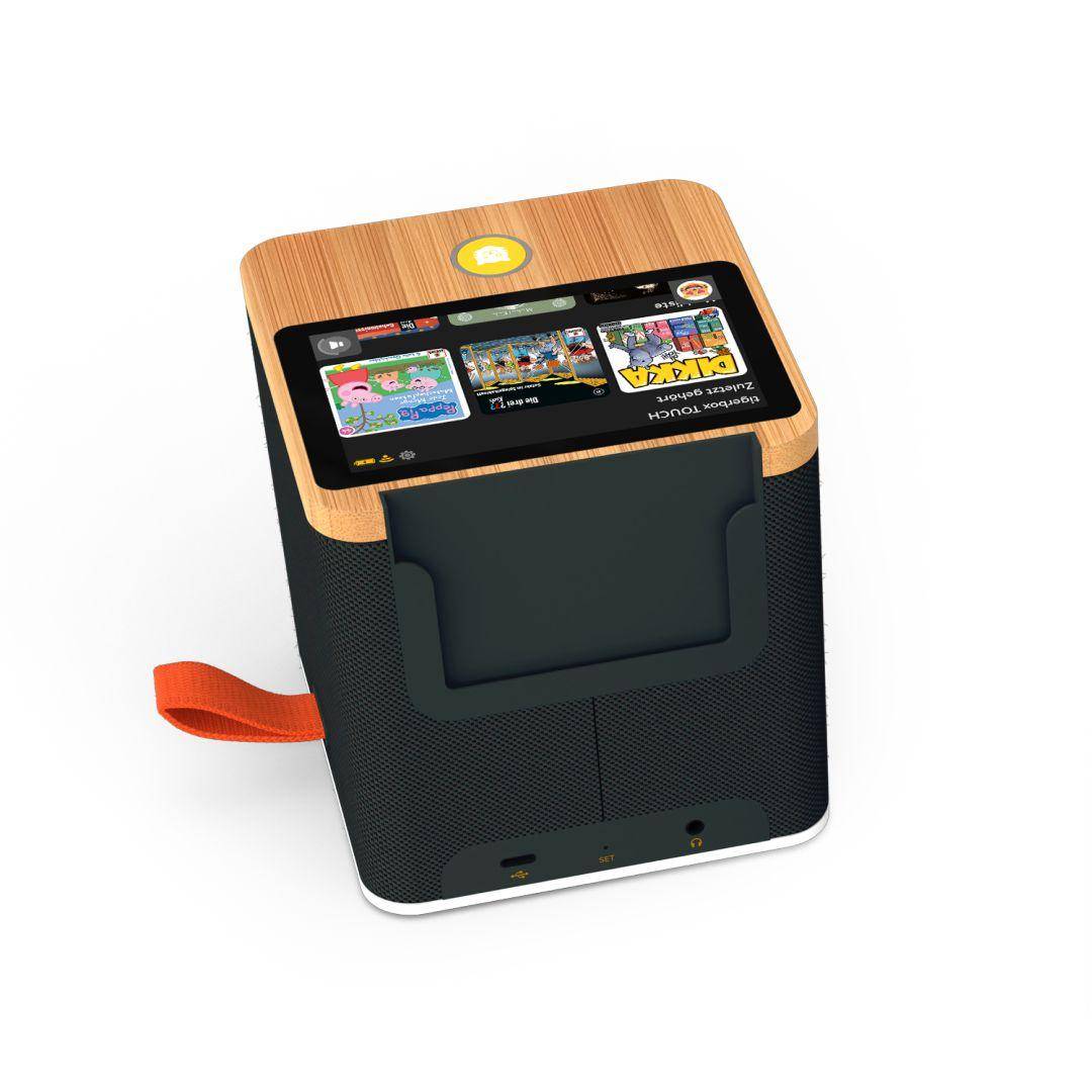 tigerbox TOUCH PLUS schwarz Bluetooth | by Schmatzepuffer® "personalisierbar"