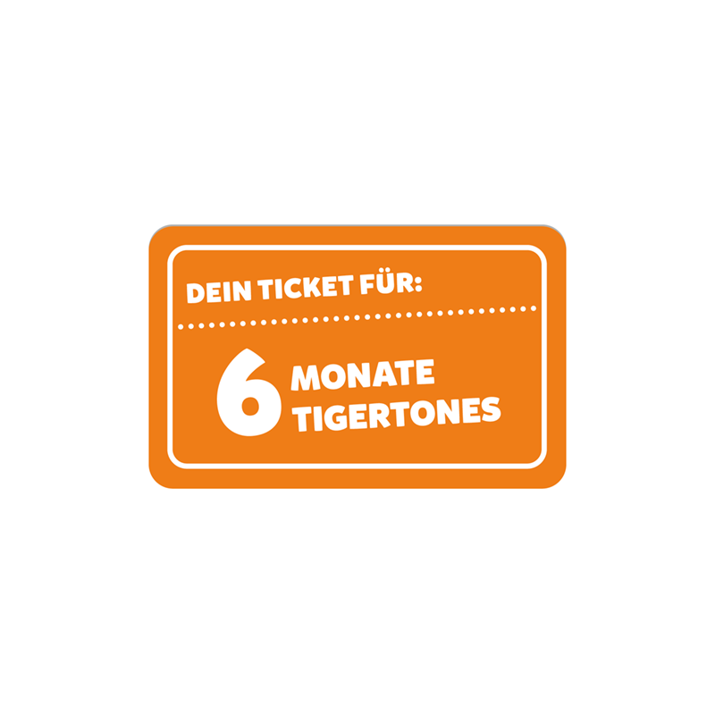 6 Monate Family (bis 5 Geräte) Tigertones Tigerticket Tigerbox Touch plus und Mini | Tigermedia