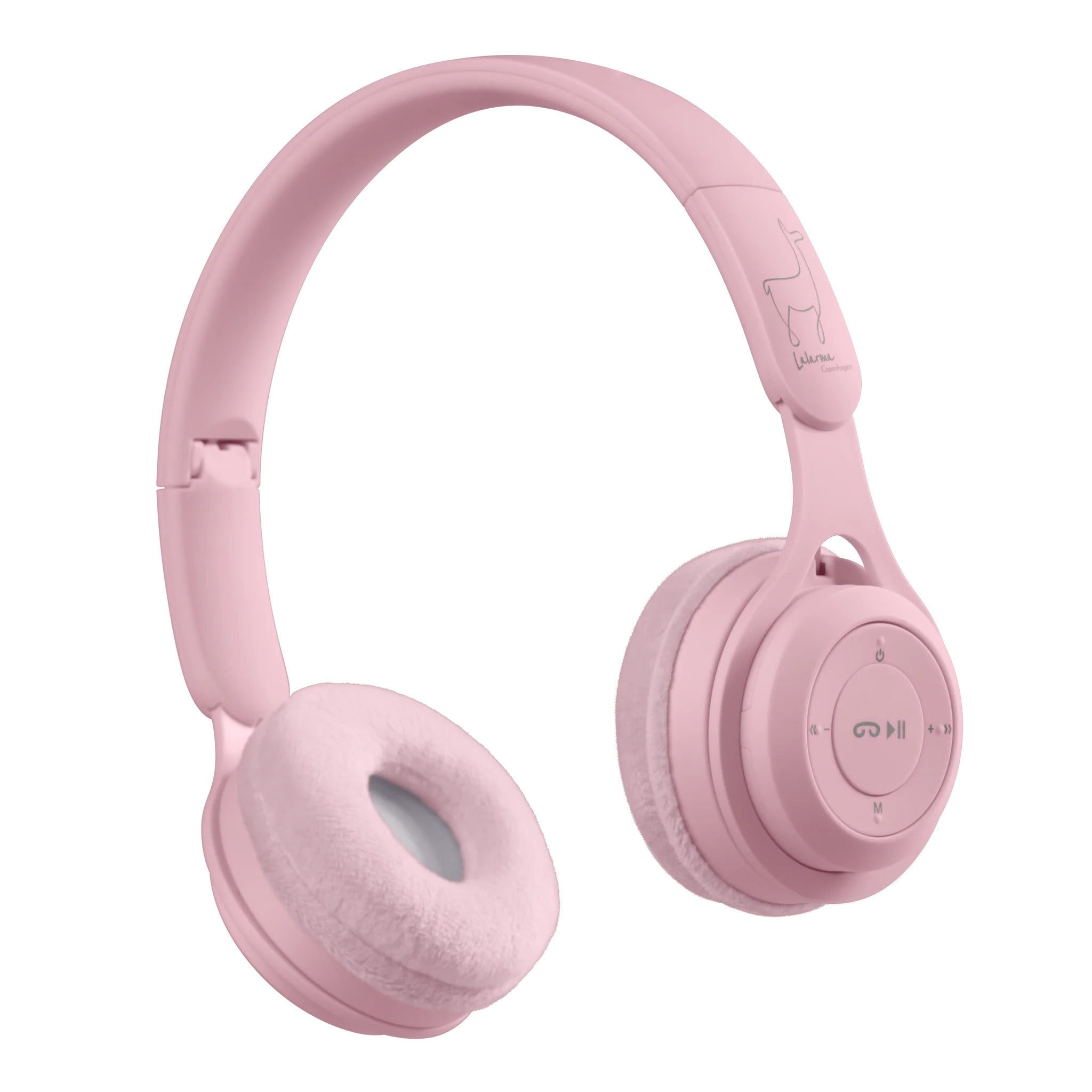 Draadloze headset in suikerspinroze | Lalarma